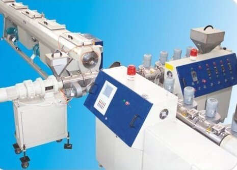 Ligne d'extrusion de tuyaux de base en silicium HDPE