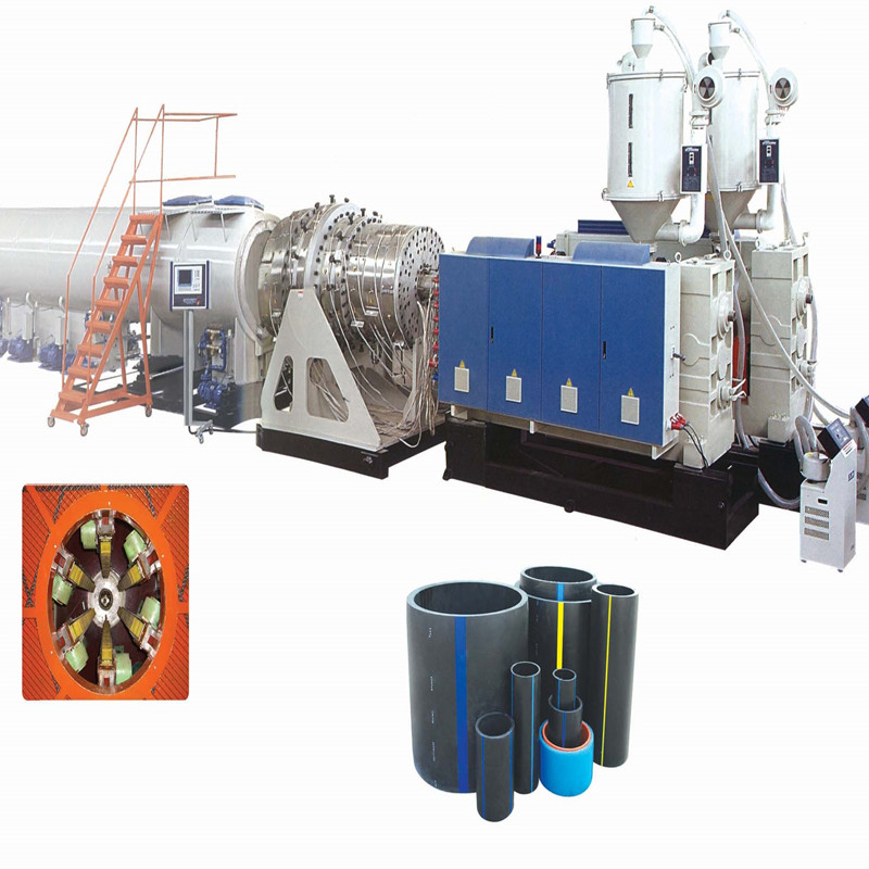 Ligne de production de tuyaux PE de gros calibre