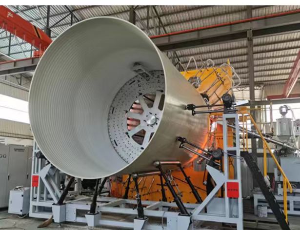 Bobineuse d'extrusion en spirale de réservoir PPH