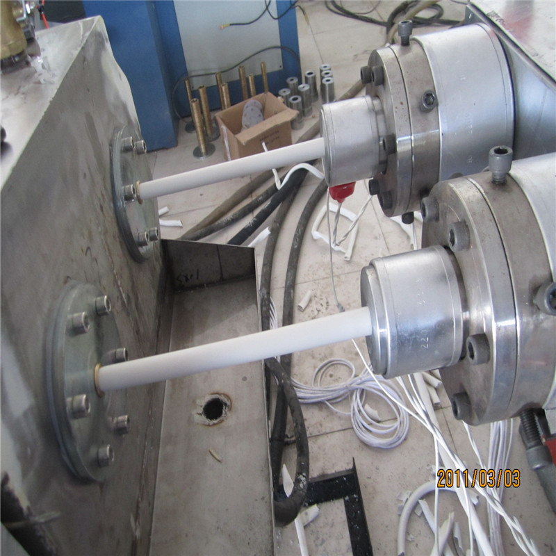 ligne de production de conduits en PVC